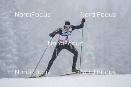 30.12.2017, Lenzerheide, Switzerland (SUI): Dario Cologna (SUI) - FIS world cup cross-country, tour de ski, individual sprint, Lenzerheide (SUI). www.nordicfocus.com. © Modica/NordicFocus. Every downloaded picture is fee-liable.