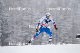 30.12.2017, Lenzerheide, Switzerland (SUI): Martin Jaks (CZE) - FIS world cup cross-country, tour de ski, individual sprint, Lenzerheide (SUI). www.nordicfocus.com. © Modica/NordicFocus. Every downloaded picture is fee-liable.
