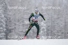 30.12.2017, Lenzerheide, Switzerland (SUI): Thomas Wick (GER) - FIS world cup cross-country, tour de ski, individual sprint, Lenzerheide (SUI). www.nordicfocus.com. © Modica/NordicFocus. Every downloaded picture is fee-liable.
