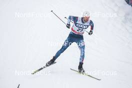 30.12.2017, Lenzerheide, Switzerland (SUI): Andrew Newell (USA) - FIS world cup cross-country, tour de ski, individual sprint, Lenzerheide (SUI). www.nordicfocus.com. © Modica/NordicFocus. Every downloaded picture is fee-liable.