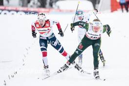 30.12.2017, Lenzerheide, Switzerland (SUI): Heidi Weng (NOR), Sandra Ringwald (GER), (l-r)  - FIS world cup cross-country, tour de ski, individual sprint, Lenzerheide (SUI). www.nordicfocus.com. © Modica/NordicFocus. Every downloaded picture is fee-liable.