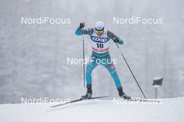 30.12.2017, Lenzerheide, Switzerland (SUI): Maurice Manificat (FRA) - FIS world cup cross-country, tour de ski, individual sprint, Lenzerheide (SUI). www.nordicfocus.com. © Modica/NordicFocus. Every downloaded picture is fee-liable.