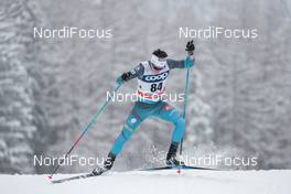 30.12.2017, Lenzerheide, Switzerland (SUI): Clement Parisse (FRA) - FIS world cup cross-country, tour de ski, individual sprint, Lenzerheide (SUI). www.nordicfocus.com. © Modica/NordicFocus. Every downloaded picture is fee-liable.