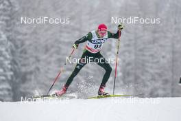 30.12.2017, Lenzerheide, Switzerland (SUI): Florian Notz (GER) - FIS world cup cross-country, tour de ski, individual sprint, Lenzerheide (SUI). www.nordicfocus.com. © Modica/NordicFocus. Every downloaded picture is fee-liable.