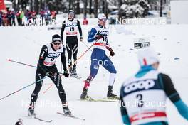 30.12.2017, Lenzerheide, Switzerland (SUI): Jovian Hediger (SUI), Andrew Young (GBR), (l-r)  - FIS world cup cross-country, tour de ski, individual sprint, Lenzerheide (SUI). www.nordicfocus.com. © Modica/NordicFocus. Every downloaded picture is fee-liable.