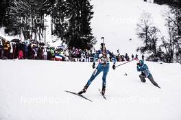 14.12.2017, Annecy-Le Grand Bornand, France (FRA): Chloe Chevalier (FRA) -  IBU world cup biathlon, sprint women, Annecy-Le Grand Bornand (FRA). www.nordicfocus.com. © Manzoni/NordicFocus. Every downloaded picture is fee-liable.
