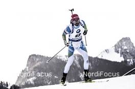 10.01.2018, Ruhpolding, Germany (GER): Jakov Fak (SLO) -  IBU world cup biathlon, individual men, Ruhpolding (GER). www.nordicfocus.com. © Manzoni/NordicFocus. Every downloaded picture is fee-liable.