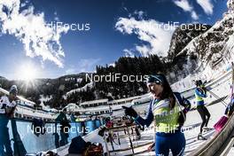 23.01.2018, Ridnaun, Italy (ITA): Alexia Runggaldier (ITA) - IBU Open European championships biathlon, training, Ridnaun (ITA). www.nordicfocus.com. © Manzoni/NordicFocus. Every downloaded picture is fee-liable.