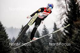 13.01.2017, Val di Fiemme, Italy (ITA): Philipp Orter (AUT) - FIS world cup nordic combined, individual gundersen HS134/10km, Val di Fiemme (ITA). www.nordicfocus.com. © Bragotto/NordicFocus. Every downloaded picture is fee-liable.