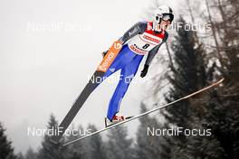 13.01.2017, Val di Fiemme, Italy (ITA): Tobias Simon (GER) - FIS world cup nordic combined, individual gundersen HS134/10km, Val di Fiemme (ITA). www.nordicfocus.com. © Bragotto/NordicFocus. Every downloaded picture is fee-liable.