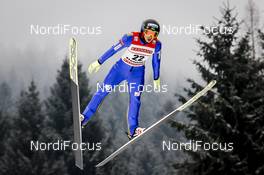 13.01.2017, Val di Fiemme, Italy (ITA): Kristian Ilves (EST) - FIS world cup nordic combined, individual gundersen HS134/10km, Val di Fiemme (ITA). www.nordicfocus.com. © Bragotto/NordicFocus. Every downloaded picture is fee-liable.