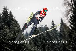 13.01.2017, Val di Fiemme, Italy (ITA): Johannes Rydzek (GER) - FIS world cup nordic combined, individual gundersen HS134/10km, Val di Fiemme (ITA). www.nordicfocus.com. © Bragotto/NordicFocus. Every downloaded picture is fee-liable.