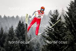 13.01.2017, Val di Fiemme, Italy (ITA): Mario Seidl (AUT) - FIS world cup nordic combined, individual gundersen HS134/10km, Val di Fiemme (ITA). www.nordicfocus.com. © Bragotto/NordicFocus. Every downloaded picture is fee-liable.