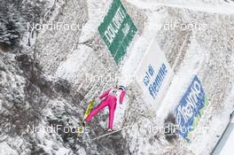 13.01.2017, Val di Fiemme, Italy (ITA): Espen Andersen (NOR) - FIS world cup nordic combined, individual gundersen HS134/10km, Val di Fiemme (ITA). www.nordicfocus.com. © Modica/NordicFocus. Every downloaded picture is fee-liable.