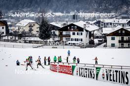 13.01.2017, Val di Fiemme, Italy (ITA): Mario Seidl (AUT), Eric Frenzel (GER), (l-r)  - FIS world cup nordic combined, individual gundersen HS134/10km, Val di Fiemme (ITA). www.nordicfocus.com. © Bragotto/NordicFocus. Every downloaded picture is fee-liable.