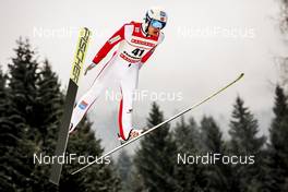 13.01.2017, Val di Fiemme, Italy (ITA): Espen Andersen (NOR) - FIS world cup nordic combined, individual gundersen HS134/10km, Val di Fiemme (ITA). www.nordicfocus.com. © Bragotto/NordicFocus. Every downloaded picture is fee-liable.