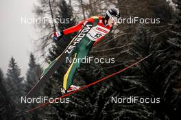13.01.2017, Val di Fiemme, Italy (ITA): Martin Zeman (CZE) - FIS world cup nordic combined, individual gundersen HS134/10km, Val di Fiemme (ITA). www.nordicfocus.com. © Bragotto/NordicFocus. Every downloaded picture is fee-liable.