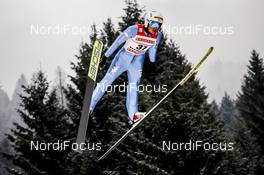 13.01.2017, Val di Fiemme, Italy (ITA): Samuel Costa (ITA) - FIS world cup nordic combined, individual gundersen HS134/10km, Val di Fiemme (ITA). www.nordicfocus.com. © Bragotto/NordicFocus. Every downloaded picture is fee-liable.
