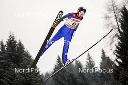 13.01.2017, Val di Fiemme, Italy (ITA): Magnus Hovdal Moan (NOR) - FIS world cup nordic combined, individual gundersen HS134/10km, Val di Fiemme (ITA). www.nordicfocus.com. © Bragotto/NordicFocus. Every downloaded picture is fee-liable.