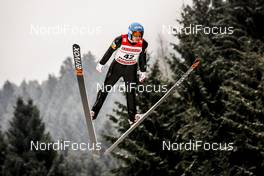 13.01.2017, Val di Fiemme, Italy (ITA): Wilhelm Denifl (AUT) - FIS world cup nordic combined, individual gundersen HS134/10km, Val di Fiemme (ITA). www.nordicfocus.com. © Bragotto/NordicFocus. Every downloaded picture is fee-liable.