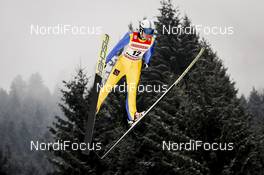 13.01.2017, Val di Fiemme, Italy (ITA): Ernest Yahin (RUS) - FIS world cup nordic combined, individual gundersen HS134/10km, Val di Fiemme (ITA). www.nordicfocus.com. © Bragotto/NordicFocus. Every downloaded picture is fee-liable.