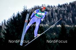 15.01.2017, Val di Fiemme, Italy (ITA): David Pommer (AUT) - FIS world cup nordic combined, individual gundersen HS134/10km, Val di Fiemme (ITA). www.nordicfocus.com. © Bragotto/NordicFocus. Every downloaded picture is fee-liable.