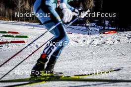 15.01.2017, Val di Fiemme, Italy (ITA): Francois Braud (FRA), Ben Berend (USA), (l-r)  - FIS world cup nordic combined, individual gundersen HS134/10km, Val di Fiemme (ITA). www.nordicfocus.com. © Bragotto/NordicFocus. Every downloaded picture is fee-liable.
