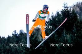 15.01.2017, Val di Fiemme, Italy (ITA): Bryan Fletcher (USA) - FIS world cup nordic combined, individual gundersen HS134/10km, Val di Fiemme (ITA). www.nordicfocus.com. © Bragotto/NordicFocus. Every downloaded picture is fee-liable.