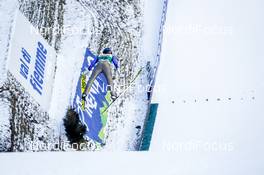 15.01.2017, Val di Fiemme, Italy (ITA): Kristian Ilves (EST) - FIS world cup nordic combined, individual gundersen HS134/10km, Val di Fiemme (ITA). www.nordicfocus.com. © Bragotto/NordicFocus. Every downloaded picture is fee-liable.