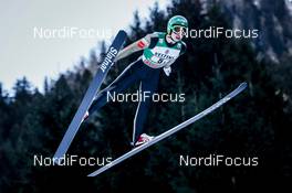 14.01.2017, Val di Fiemme, Italy (ITA): Arttu Maekiaho (FIN) - FIS world cup nordic combined, team sprint HS134/2x7.5km, Val di Fiemme (ITA). www.nordicfocus.com. © Bragotto/NordicFocus. Every downloaded picture is fee-liable.