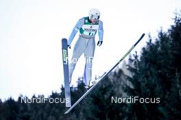 14.01.2017, Val di Fiemme, Italy (ITA): Ben Loomis (USA) - FIS world cup nordic combined, team sprint HS134/2x7.5km, Val di Fiemme (ITA). www.nordicfocus.com. © Bragotto/NordicFocus. Every downloaded picture is fee-liable.