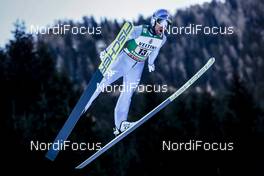 14.01.2017, Val di Fiemme, Italy (ITA): Alessandro Pittin (ITA) - FIS world cup nordic combined, team sprint HS134/2x7.5km, Val di Fiemme (ITA). www.nordicfocus.com. © Bragotto/NordicFocus. Every downloaded picture is fee-liable.