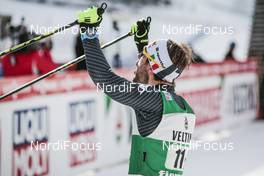 14.01.2017, Val di Fiemme, Italy (ITA): Alessandro Pittin (ITA) - FIS world cup nordic combined, team sprint HS134/2x7.5km, Val di Fiemme (ITA). www.nordicfocus.com. © Modica/NordicFocus. Every downloaded picture is fee-liable.