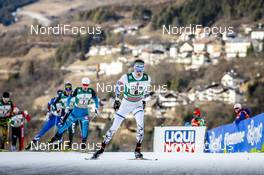 14.01.2017, Val di Fiemme, Italy (ITA): Francois Braud (FRA), Eero Hirvonen (FIN), (l-r)  - FIS world cup nordic combined, team sprint HS134/2x7.5km, Val di Fiemme (ITA). www.nordicfocus.com. © Bragotto/NordicFocus. Every downloaded picture is fee-liable.