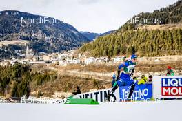 14.01.2017, Val di Fiemme, Italy (ITA): Kristjan Ilves (EST) - FIS world cup nordic combined, team sprint HS134/2x7.5km, Val di Fiemme (ITA). www.nordicfocus.com. © Bragotto/NordicFocus. Every downloaded picture is fee-liable.