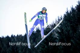14.01.2017, Val di Fiemme, Italy (ITA): Kristian Ilves (EST) - FIS world cup nordic combined, team sprint HS134/2x7.5km, Val di Fiemme (ITA). www.nordicfocus.com. © Bragotto/NordicFocus. Every downloaded picture is fee-liable.