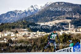 14.01.2017, Val di Fiemme, Italy (ITA): Lukas Runggaldier (ITA) - FIS world cup nordic combined, team sprint HS134/2x7.5km, Val di Fiemme (ITA). www.nordicfocus.com. © Bragotto/NordicFocus. Every downloaded picture is fee-liable.