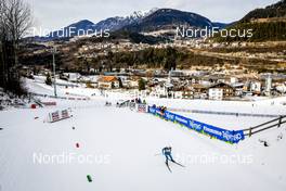 14.01.2017, Val di Fiemme, Italy (ITA): Francois Braud (FRA) - FIS world cup nordic combined, team sprint HS134/2x7.5km, Val di Fiemme (ITA). www.nordicfocus.com. © Bragotto/NordicFocus. Every downloaded picture is fee-liable.