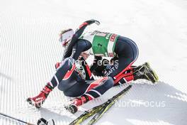 14.01.2017, Val di Fiemme, Italy (ITA): Espen Andersen (NOR), Joergen Graabak (NOR), (l-r)  - FIS world cup nordic combined, team sprint HS134/2x7.5km, Val di Fiemme (ITA). www.nordicfocus.com. © Modica/NordicFocus. Every downloaded picture is fee-liable.