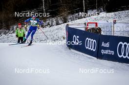 14.01.2017, Val di Fiemme, Italy (ITA): Martin Zeman (CZE) - FIS world cup nordic combined, team sprint HS134/2x7.5km, Val di Fiemme (ITA). www.nordicfocus.com. © Bragotto/NordicFocus. Every downloaded picture is fee-liable.