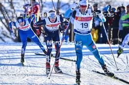 21.01.2017, Chaux-Neuve, France (FRA): Francois Braud (FRA), Magnus Krog (NOR), Tomas Portyk (CZE) - FIS world cup nordic combined, individual gundersen HS118/10km, Chaux-Neuve (FRA). www.nordicfocus.com. © Thibaut/NordicFocus. Every downloaded picture is fee-liable.