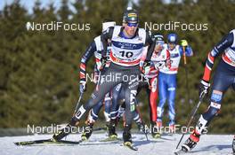 22.01.2017, Chaux-Neuve, France (FRA): Samuel Costa (ITA) - FIS world cup nordic combined, individual gundersen HS118/10km, Chaux-Neuve (FRA). www.nordicfocus.com. © Thibaut/NordicFocus. Every downloaded picture is fee-liable.