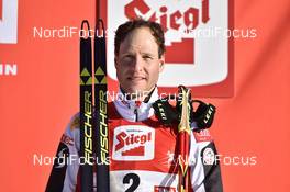 29.01.2017, Seefeld, Austria (AUT): Bernhard Gruber (AUT) - FIS world cup nordic combined, individual gundersen HS109/15km, Seefeld (AUT). www.nordicfocus.com. © Thibaut/NordicFocus. Every downloaded picture is fee-liable.
