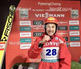 05.02.2017, Pyeong Chang, Korea (KOR): Mario Seidl (AUT) - FIS world cup nordic combined, individual gundersen HS140/10km, Pyeong Chang (KOR). www.nordicfocus.com. © Tegethof/NordicFocus. Every downloaded picture is fee-liable.
