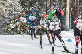 24.02.2017, Lahti, Finland (FIN): Bjoern Kircheisen (GER), Mario Seidl (AUT), (l-r)  - FIS nordic world ski championships, nordic combined, individual gundersen HS100/10km, Lahti (FIN). www.nordicfocus.com. © Modica/NordicFocus. Every downloaded picture is fee-liable.