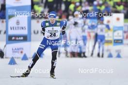 01.03.2017, Lahti, Finland (FIN): Kristjan Ilves (EST) - FIS nordic world ski championships, nordic combined, individual gundersen HS130/10km, Lahti (FIN). www.nordicfocus.com. © Thibaut/NordicFocus. Every downloaded picture is fee-liable.