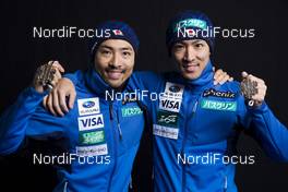 03.03.2017, Lahti, Finland (FIN): Watabe Yoshito (JPN), Watabe Akito (JPN), (l-r)  - FIS nordic world ski championships, nordic combined, medals, Lahti (FIN). www.nordicfocus.com. © Modica/NordicFocus. Every downloaded picture is fee-liable.