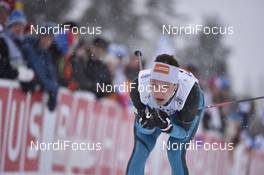 26.02.2017, Lahti, Finland (FIN): Laurent Muhlethaler (FRA) - FIS nordic world ski championships, nordic combined, team HS100/4x5km, Lahti (FIN). www.nordicfocus.com. © Thibaut/NordicFocus. Every downloaded picture is fee-liable.