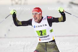 03.03.2017, Lahti, Finland (FIN): Rydzek Johannes (GER) - FIS nordic world ski championships, nordic combined, team sprint HS130/2x7.5km, Lahti (FIN). www.nordicfocus.com. © Modica/NordicFocus. Every downloaded picture is fee-liable.