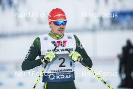 02.12.2017, Lillehammer, Norway (NOR): Fabian Riessle (GER) - FIS world cup nordic combined, team HS100/4x5km, Lillehammer (NOR). www.nordicfocus.com. © Modica/NordicFocus. Every downloaded picture is fee-liable.